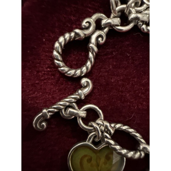 Brighton Silver Bracelet with Heart Charms - Picture 6 of 8